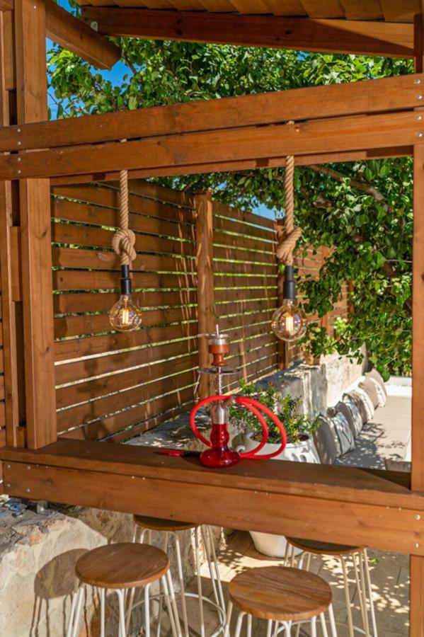 Villa Ellovos With Private Pool Rethymno  Bagian luar foto