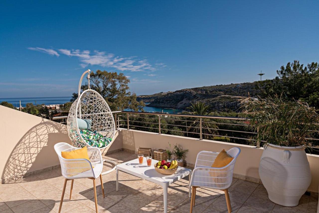 Villa Ellovos With Private Pool Rethymno  Bagian luar foto