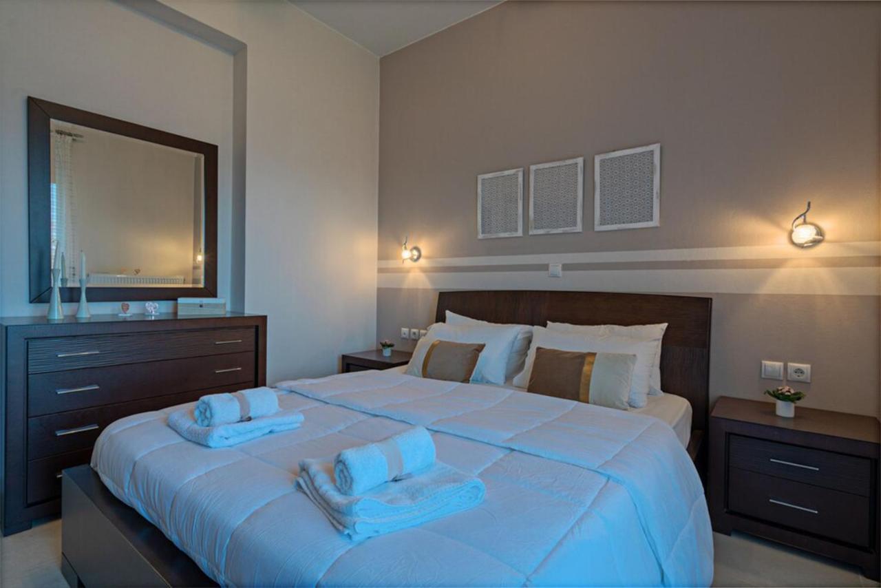 Villa Ellovos With Private Pool Rethymno  Bagian luar foto