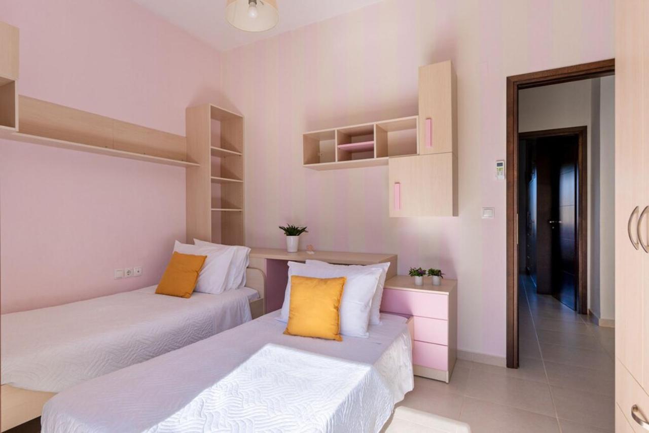 Villa Ellovos With Private Pool Rethymno  Bagian luar foto